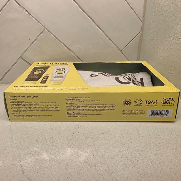 Sun Bum Day Tripper Travel Kit SPF 30 Sunscreen Cool Down Lotion New Sealed - Picture 5 of 10